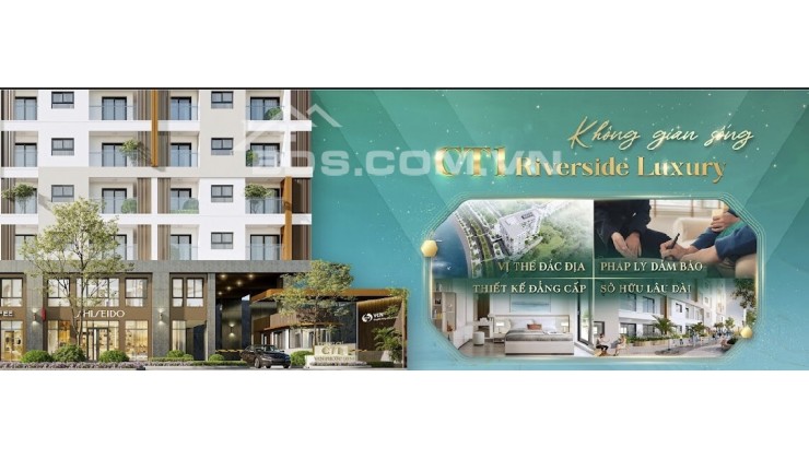 Cần bán căn hộ cao cấp 5 sao CT1 Riverside Luxury - VCN Phước Long giá Đầu Tư